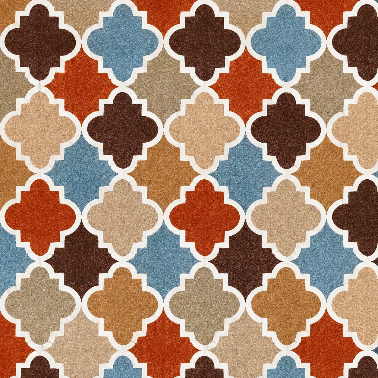 Geometrical Multicolor Print - 802