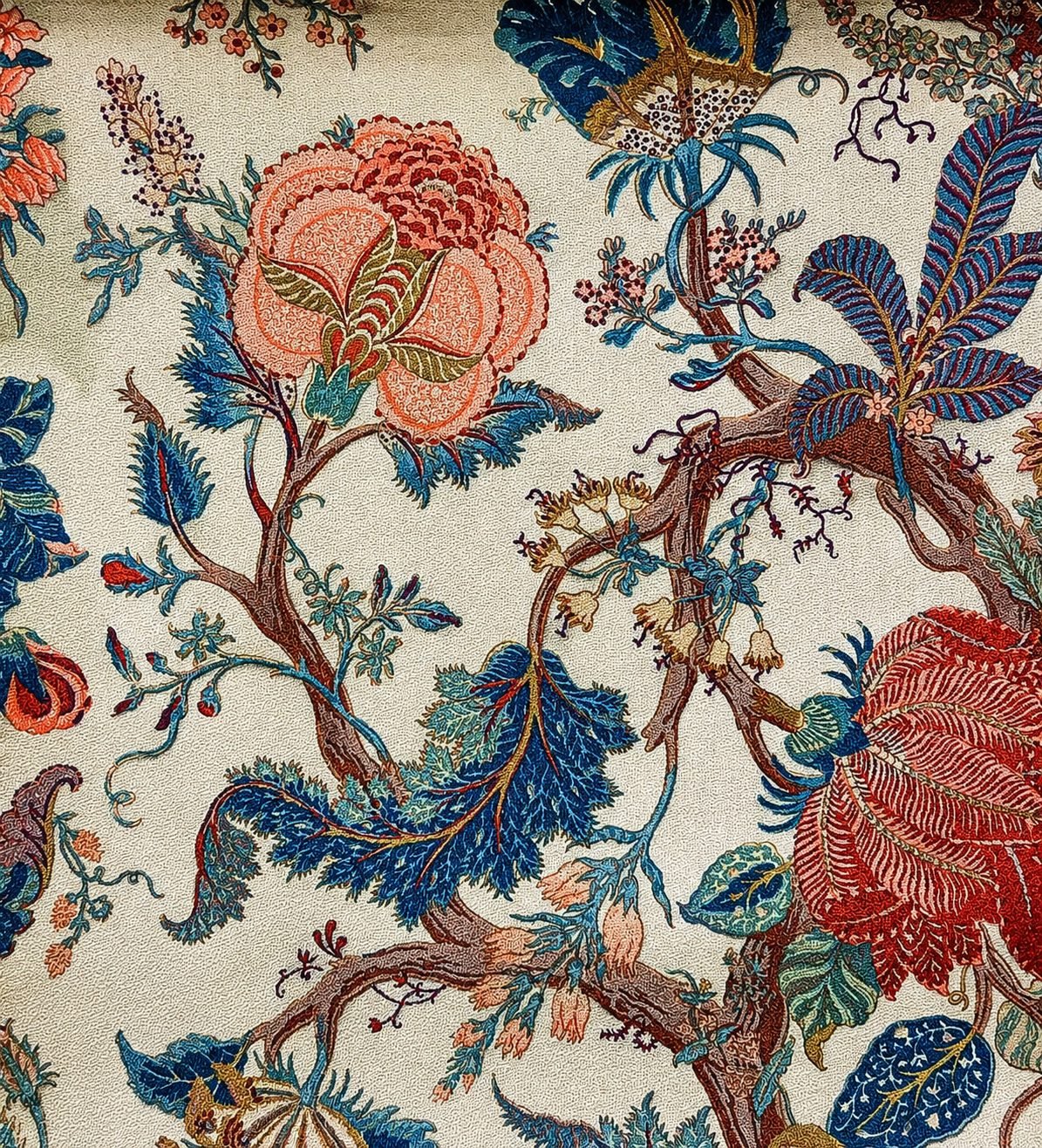 Vintage Persian Floral Print - 816