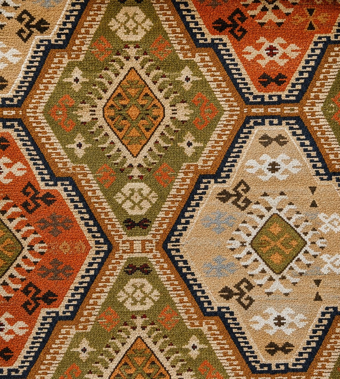 Traditional Tribal Geometric Print - 819