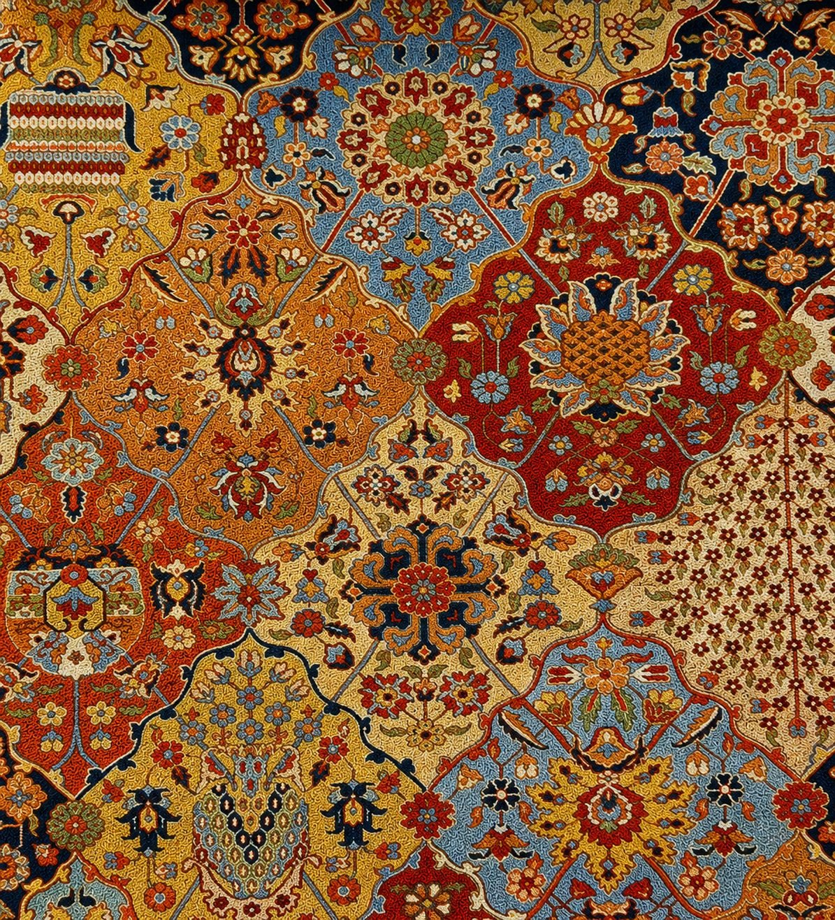 Persian Heritage Medallion Print - 821