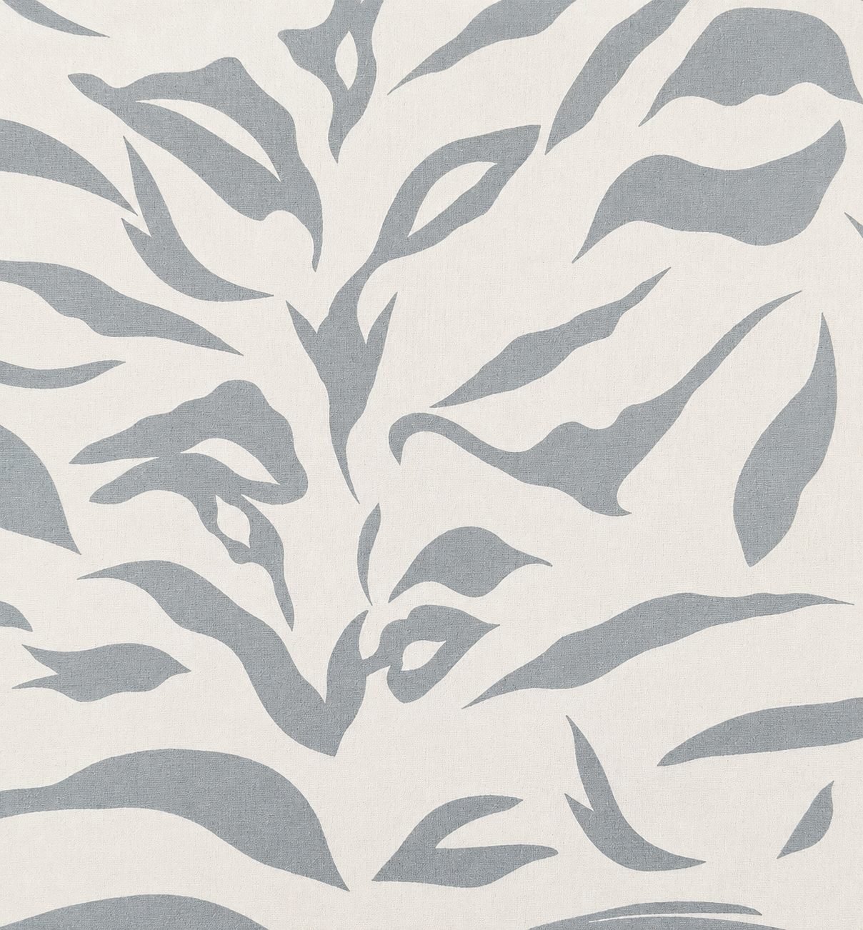 Silver Leaf Print - 836