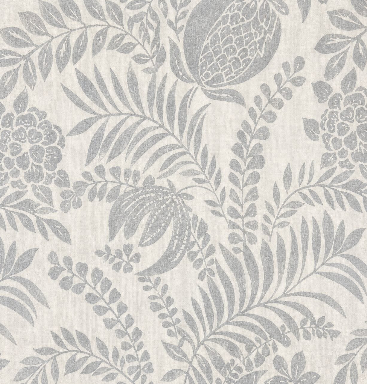 Silver Leaf Bloom Print - 838