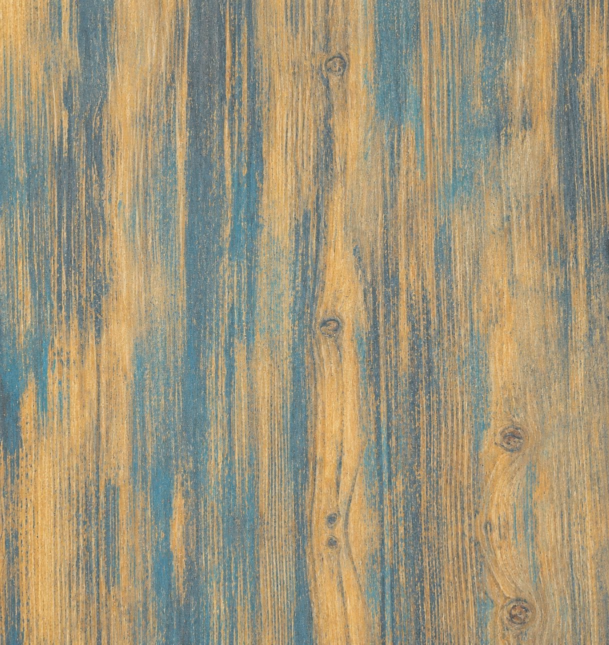 Blue Woodgrain Print - 842