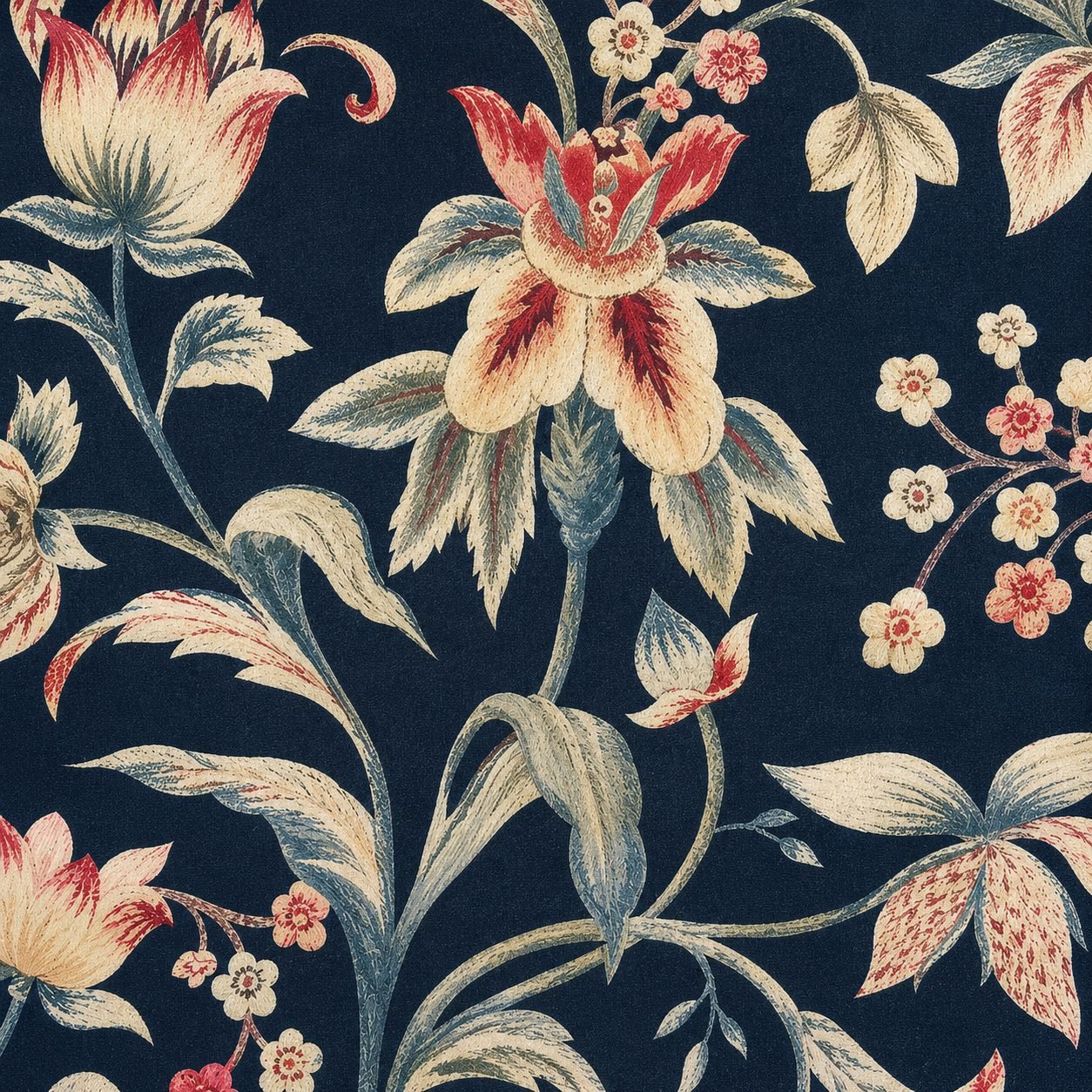 Midnight Blossom Print - 843